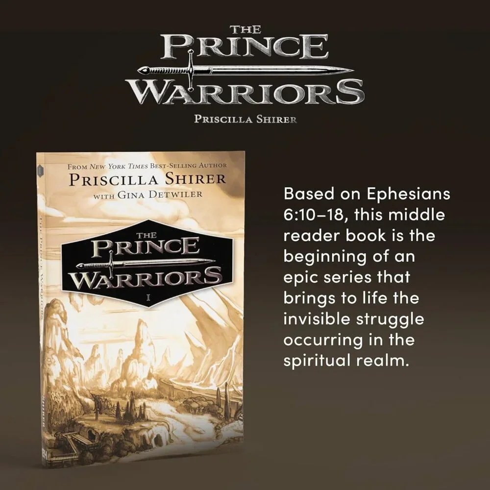NOVEL PAPERBACK - The Prince Warriors by Priscilla Shirer - Book 1 - Ages 8+ NEW